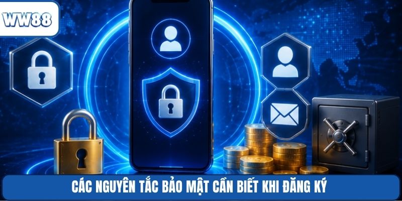 Các nguyên tắc bảo mật cần biết khi đăng ký