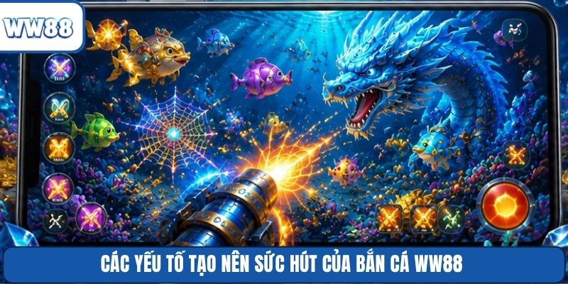 Các yếu tố tạo nên sức hút của bắn cá WW88