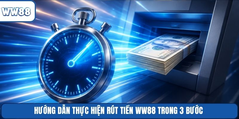 Hướng dẫn thực hiện rút tiền WW88 trong 3 bước