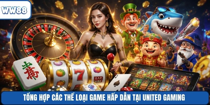 Tổng hợp các thể loại game hấp dẫn tại United Gaming